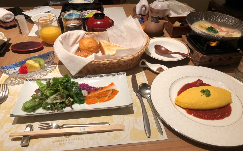 鬼怒川金谷ホテル朝食