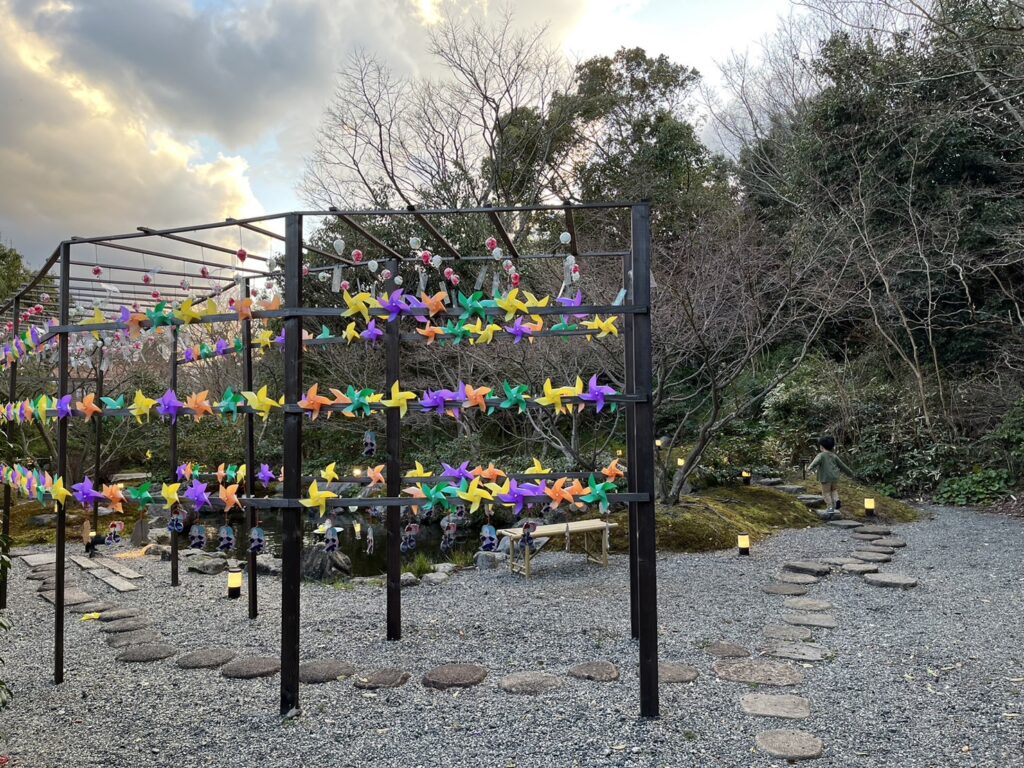 琵琶レイクオーツカの日本庭園「閑雅の庭」