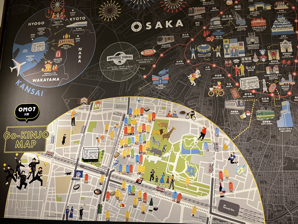 OMO7大阪by星野リゾートGo-KINJOMAP