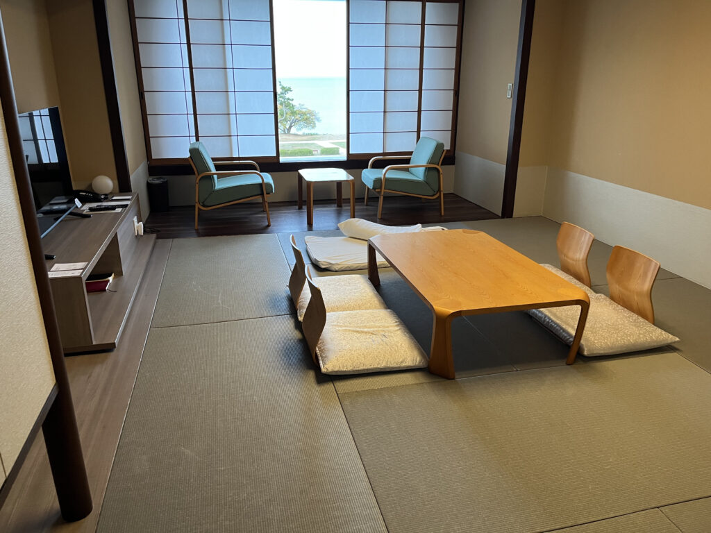 「琵琶湖マリオットホテル」和室(レイクビュー)のお部屋