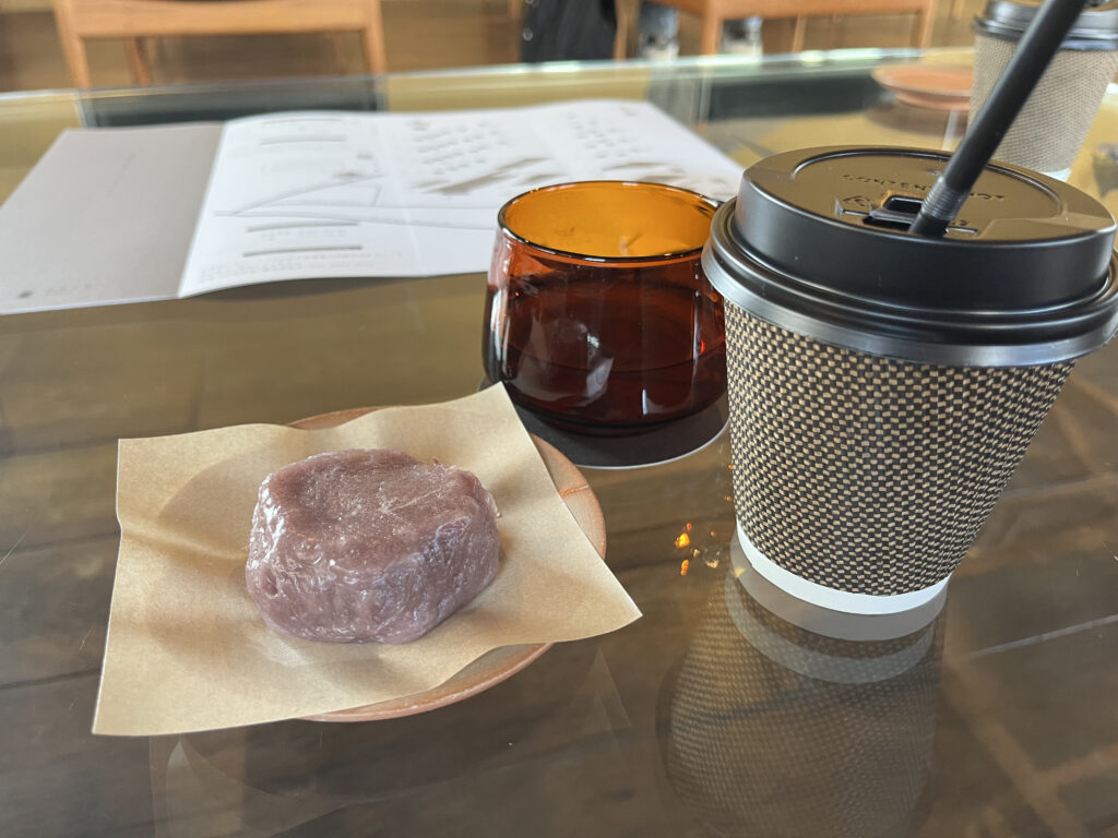 「松本十帖」Cafe おやきと、コーヒー / Reception