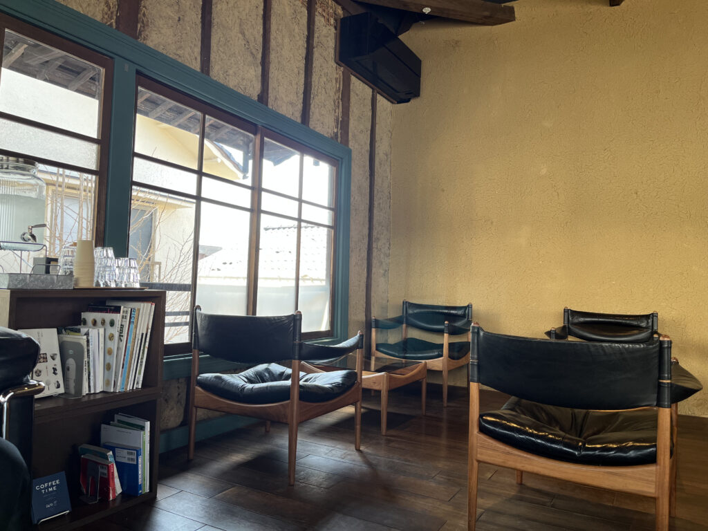 「松本十帖」Cafe おやきと、コーヒー / Reception