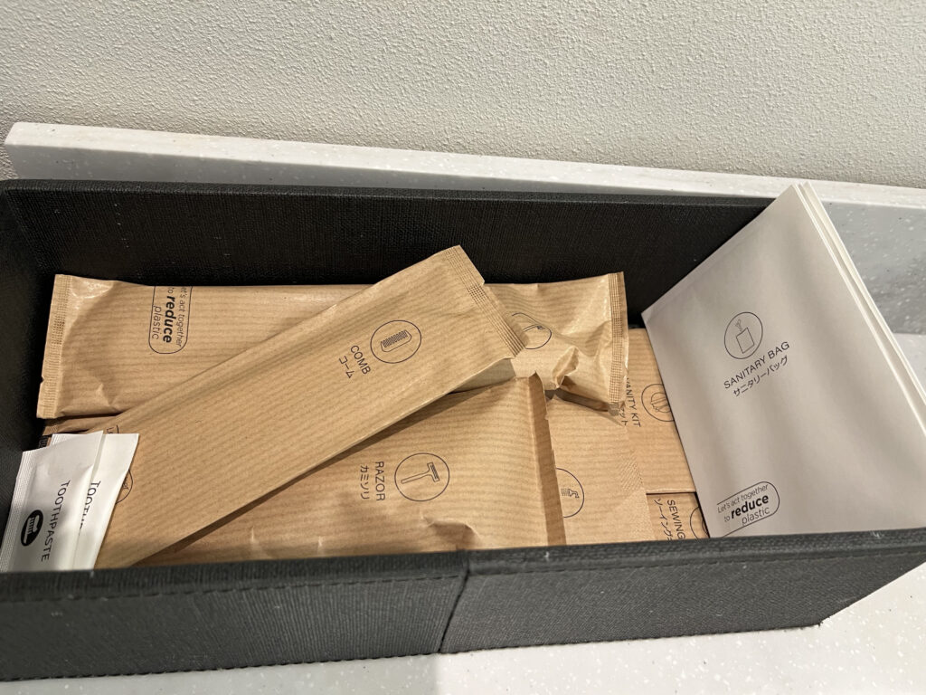 「ノボテル奈良」アメニティ