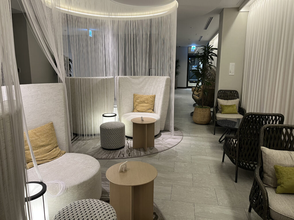 「ノボテル奈良」のウェルネスラウンジ