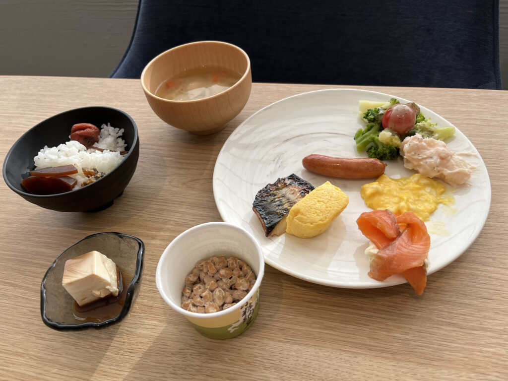 「ノボテル奈良」の朝食ビュッフェ