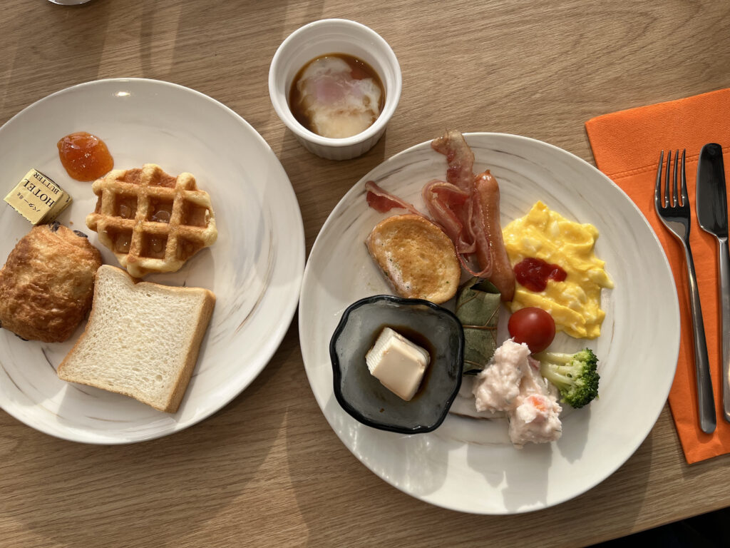 「ノボテル奈良」の朝食ビュッフェ