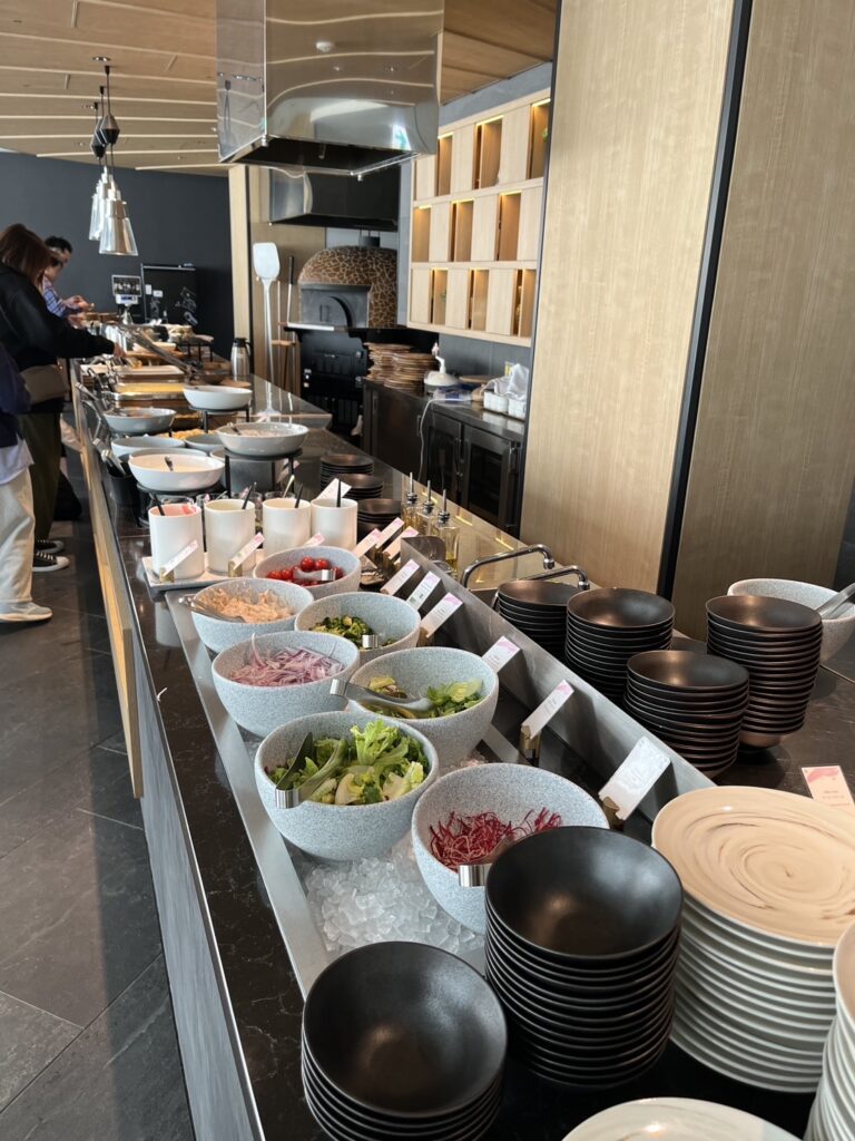 「ノボテル奈良」の朝食ビュッフェ